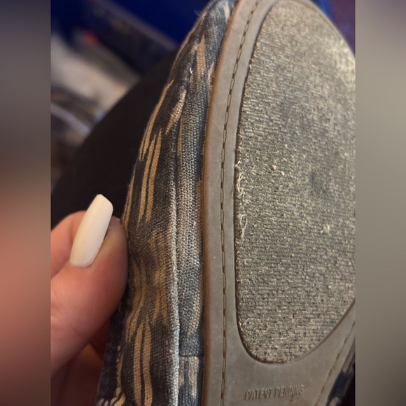 Lucky Brand Women's Navy and Cream Ballet Slip-ons - Picture 10 of 12